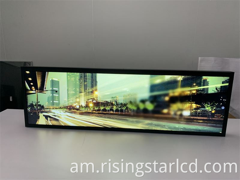 የአውቶቡስ ማስታወቂያ መልእክት LCD